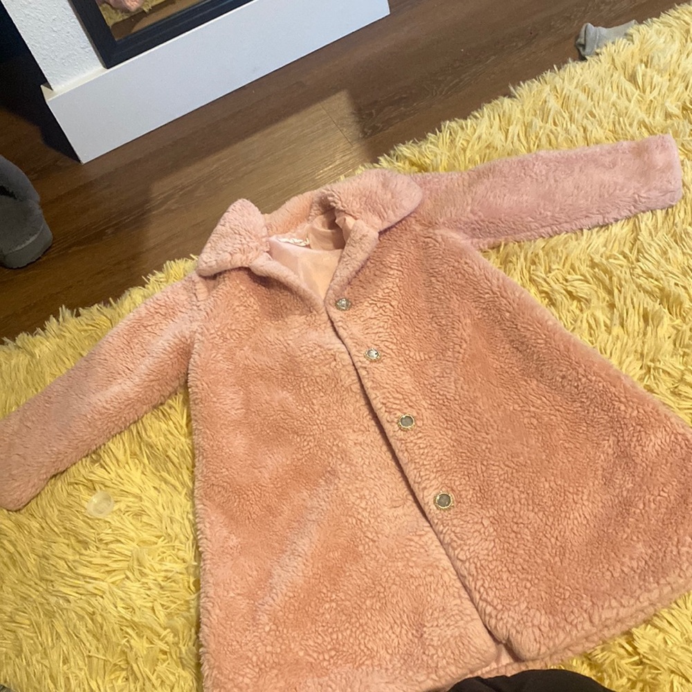 Kids pink coat